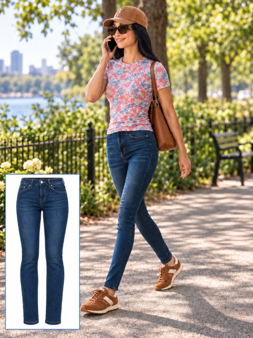 PAIGE Hoxton Skinny Jeans in Dark Blue Wash- Size 29